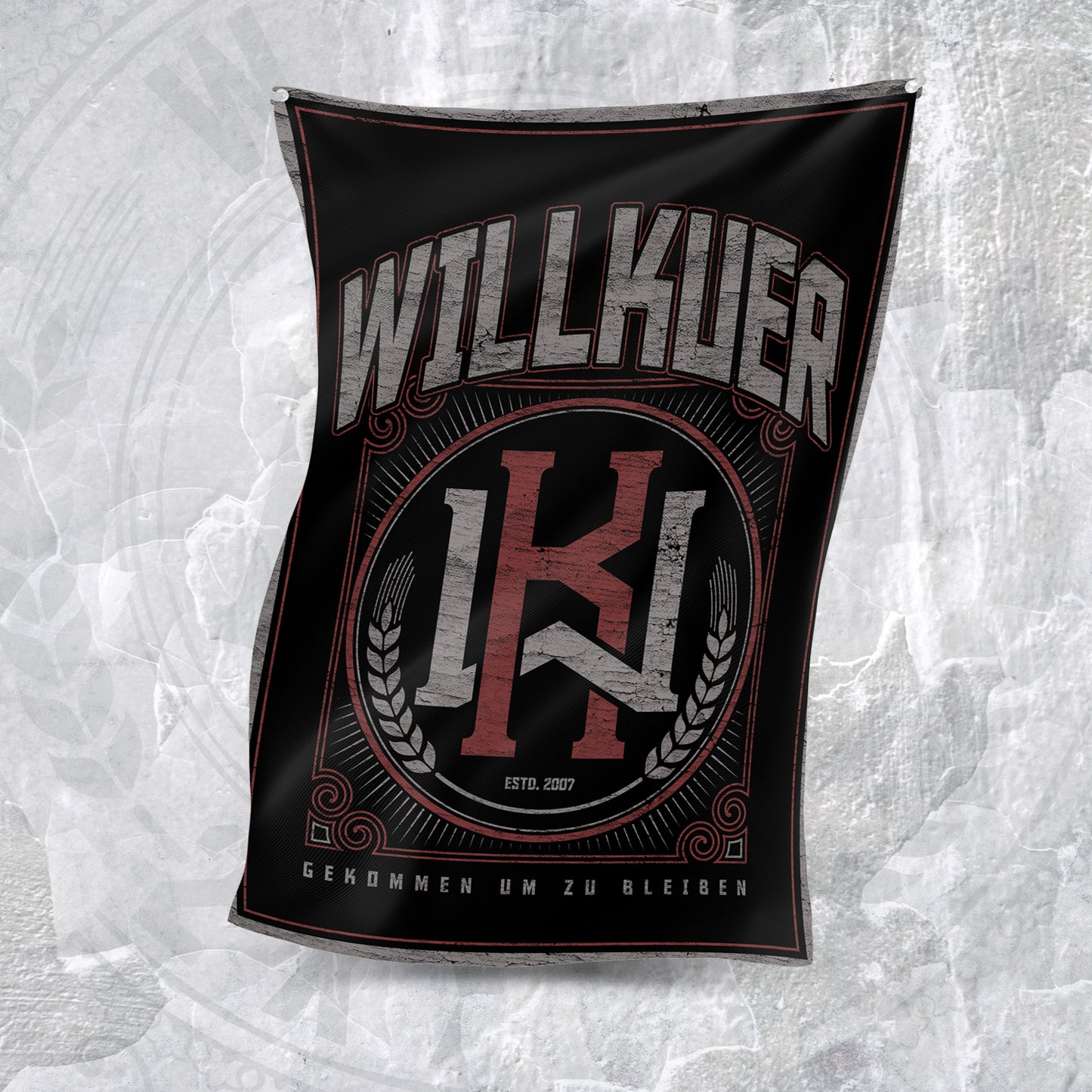 Flagge 'WILLKUER'