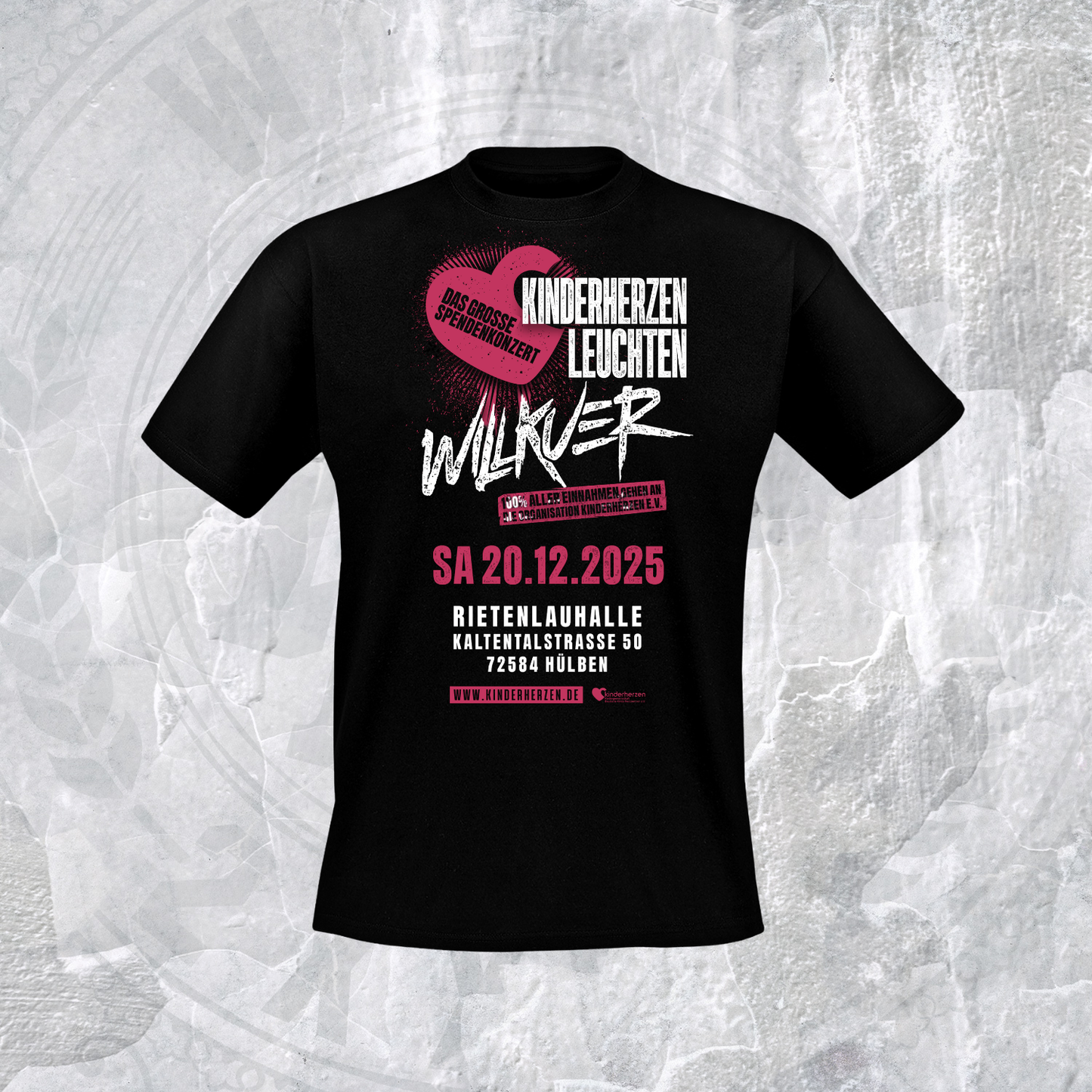 Kids Shirt "Kinderherzen 2025" (Unisex)